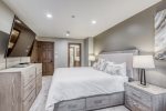 First Bedroom features King Size Bed, En-Suite Bathroom